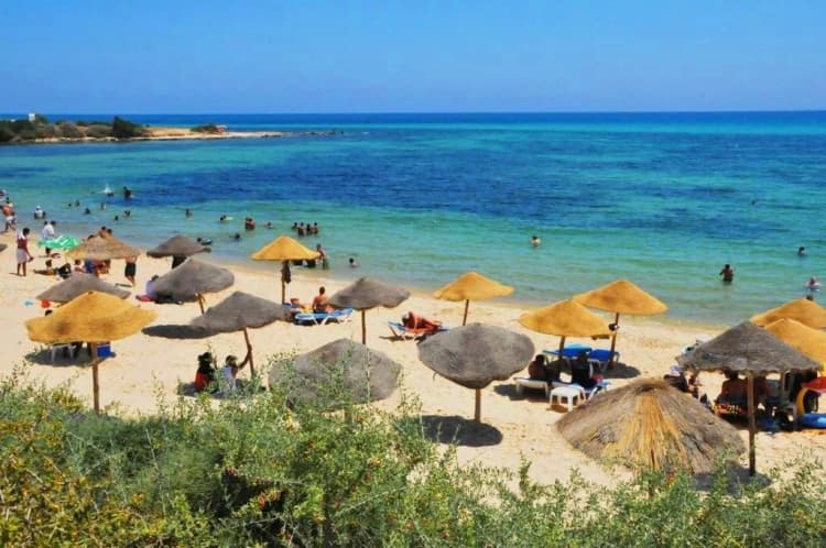 Beach, Hôtel Résidence Romane, Tunisia