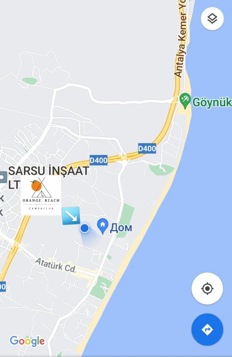 General view, Orange Beach Camp Karavan Club, Antalya