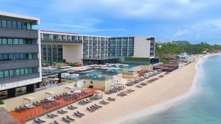 Beach, Devossion by Live Aqua Playa del Carmen AI Only Ad, Playa Del Carmen