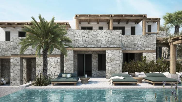 General view, Archipelagos All Suites, Mykonos