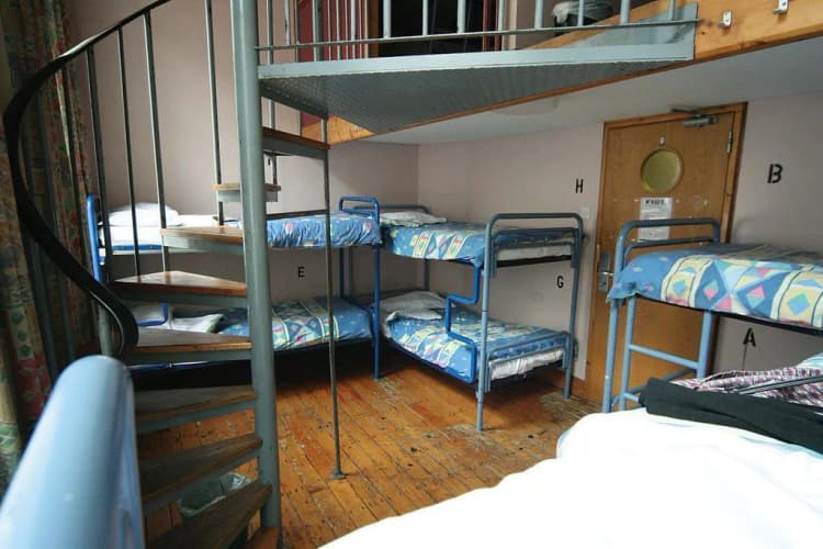 Bed in dormitory STANDARD Room, Avalon House Hostel, Dublin