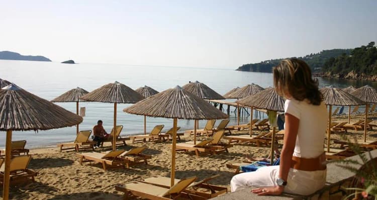 Beach, Esperides, Skiathos