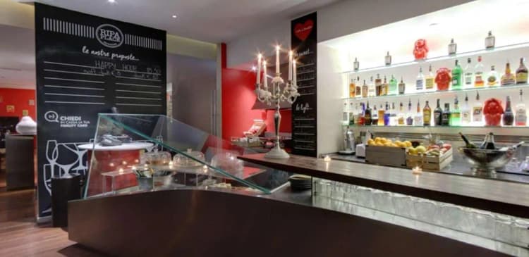 Bar, Hotel Ripa Roma, Rome