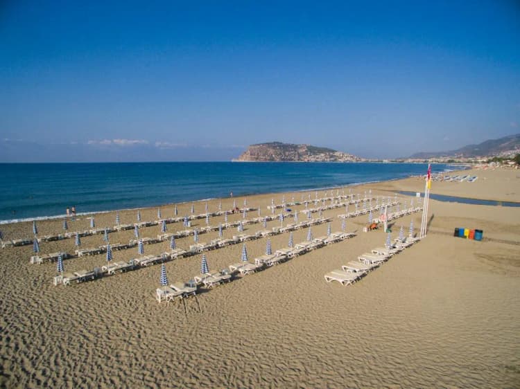 Beach, Green Garden Resort & Spa Hotel Alanya, Antalya