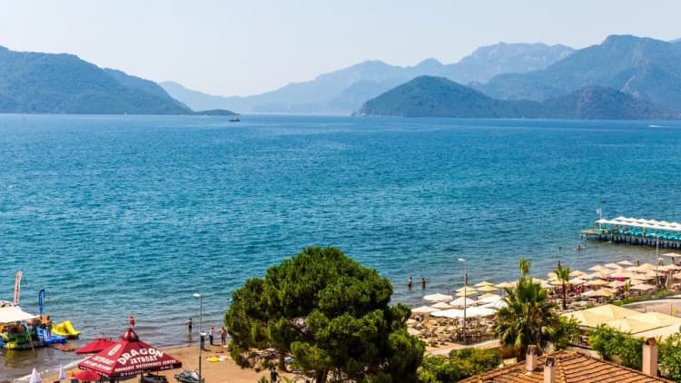 Beach, Ketenci Hotel, Dalaman