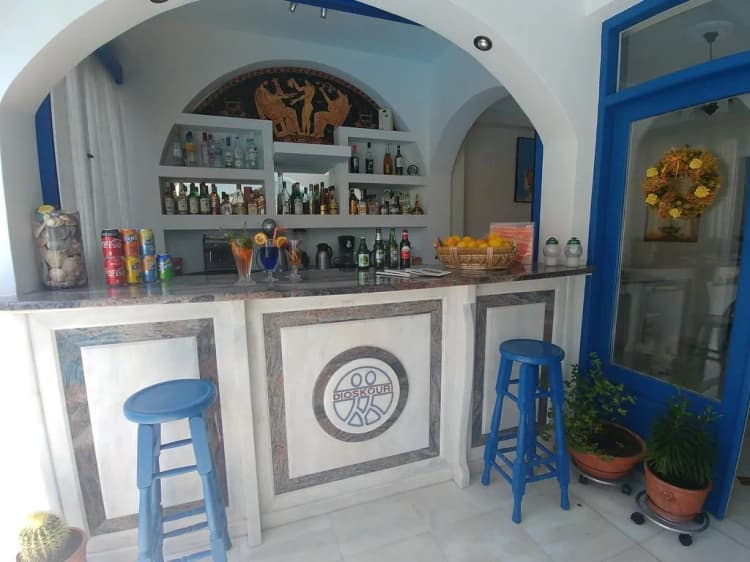 Bar, Dioskouri Art Villas, Santorini