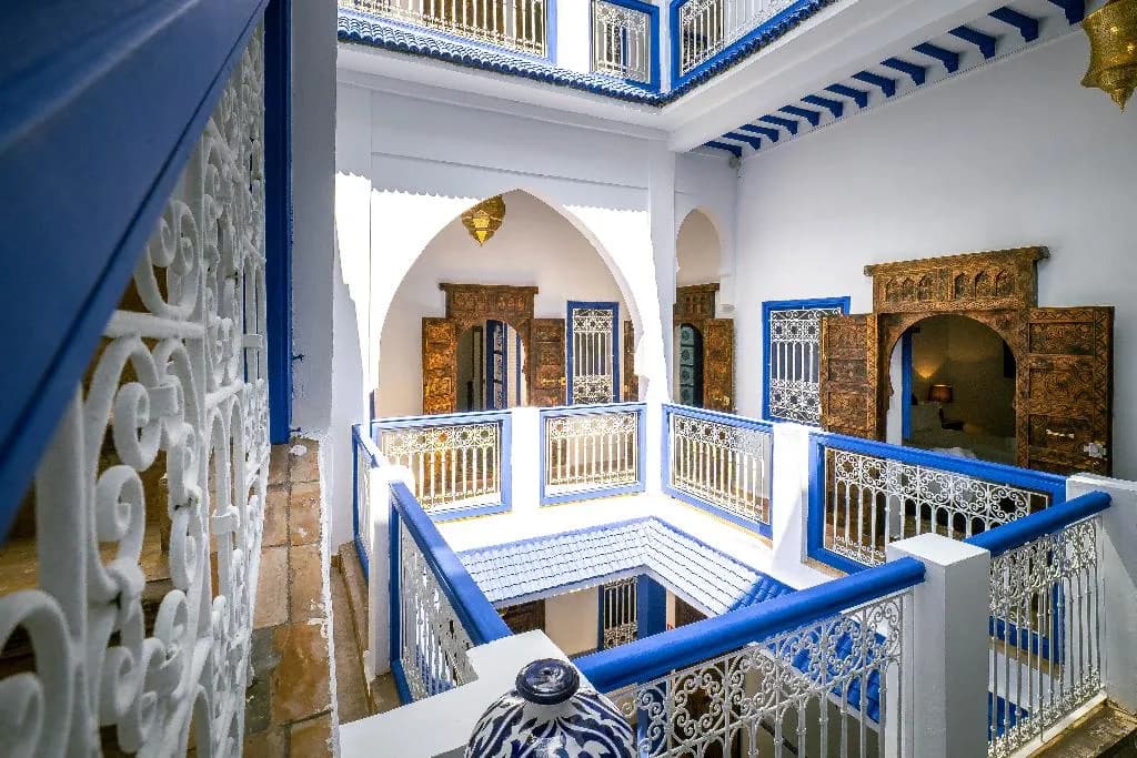 General view, Riad Blue Eyes, Marrakech