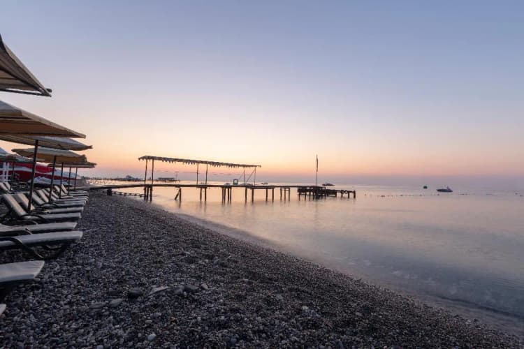 Beach, Simena Holiday Village & Villas, Antalya