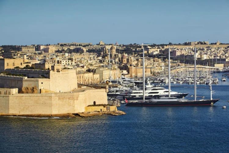 General view, British Hotel, Malta