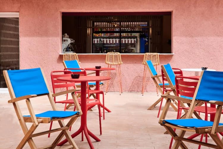 Bar, tent Lloret de Mar, Costa Brava