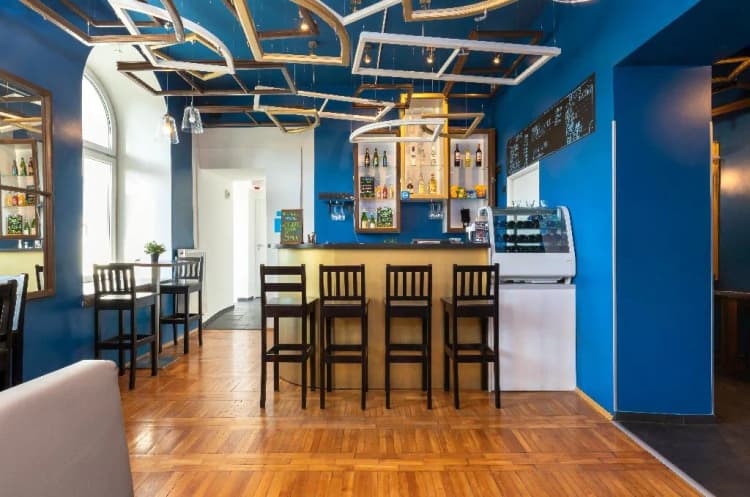Bar, Hostel Atlantis Kraków, Krakow