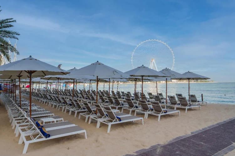 Beach, Hilton Dubai Jumeirah, Dubai