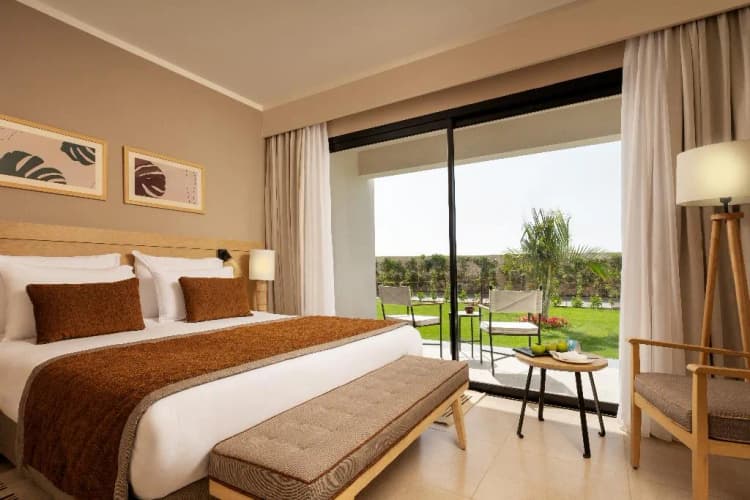 DOUBLE DELUXE QUEEN BED Room, JAZ Elite Amara, Red Sea Riviera