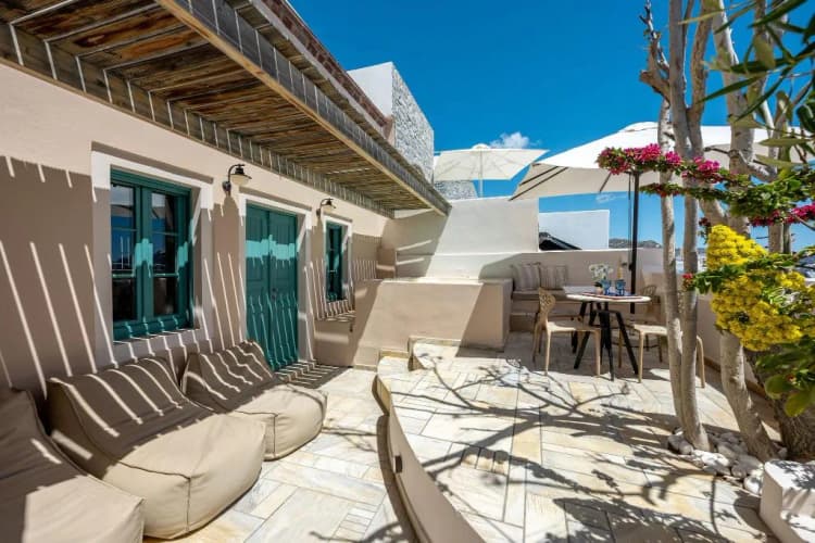 Terrace, Passion Blue Villas, Santorini