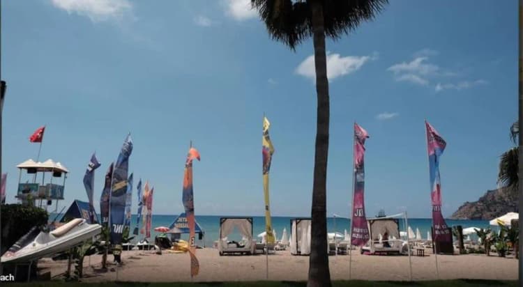 Beach, Cimen Hotel Alanya, Antalya