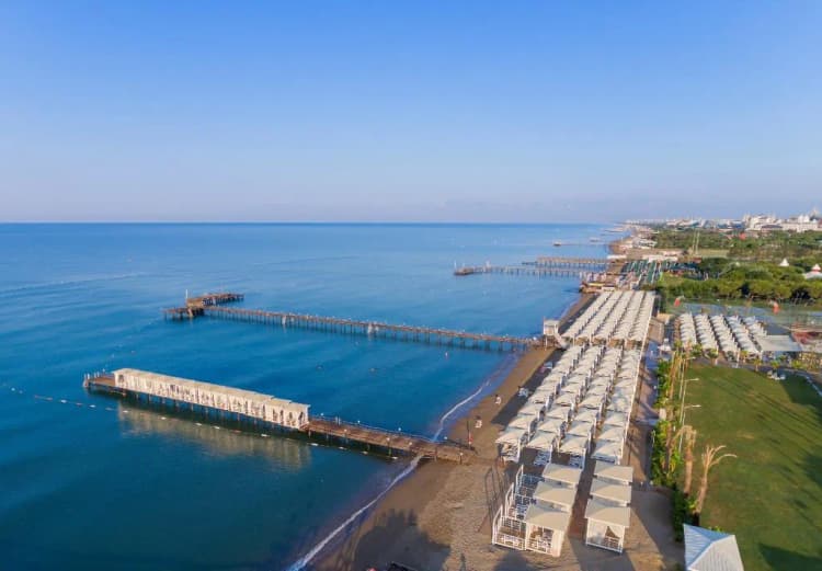 Beach, Swandor Hotels & Resorts - Topkapi Palace, Antalya
