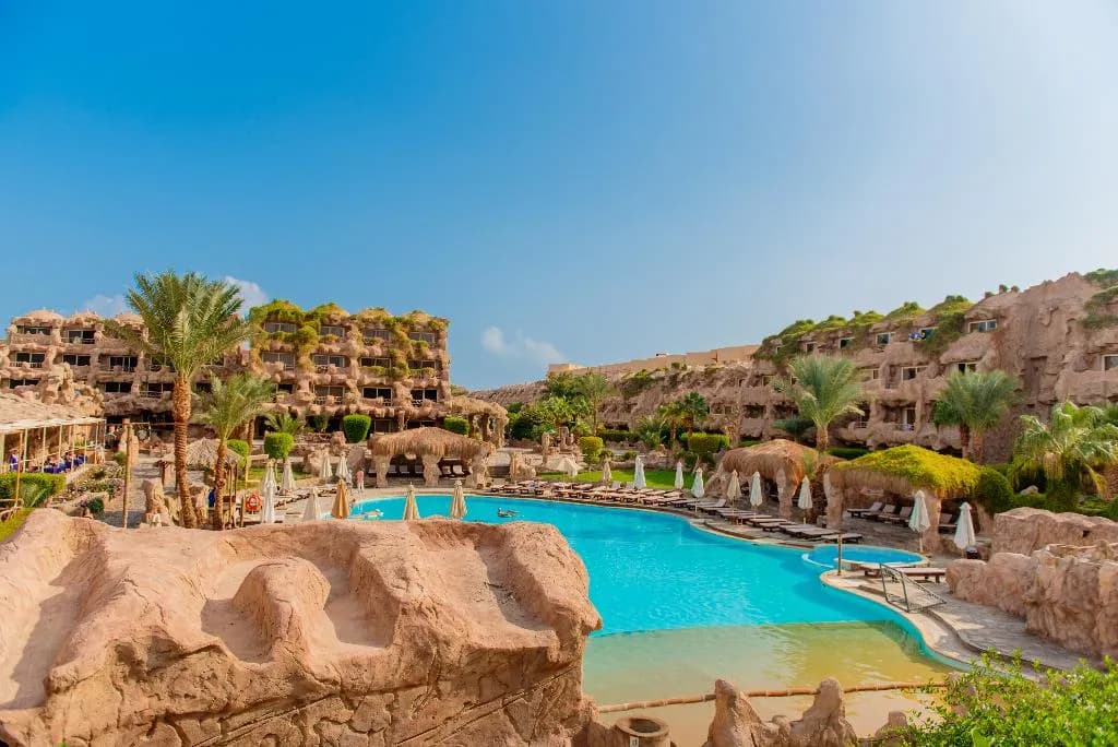 General view, Caves Beach Resort Hurghada, Red Sea Riviera