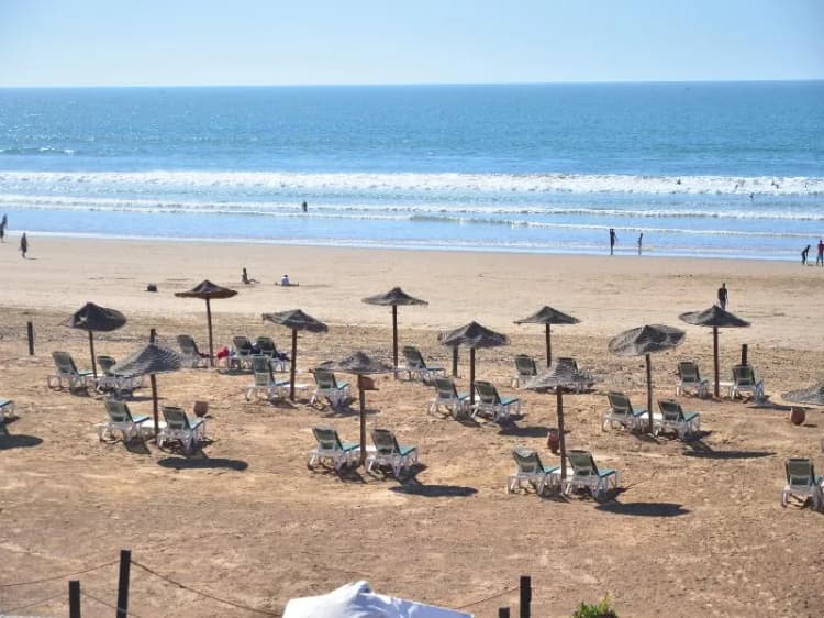 Beach, Pickalbatros Palais Des Roses, Agadir