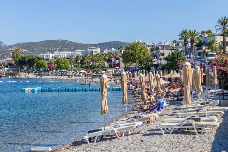 Beach, Diamond of Bodrum Hotel, Bodrum