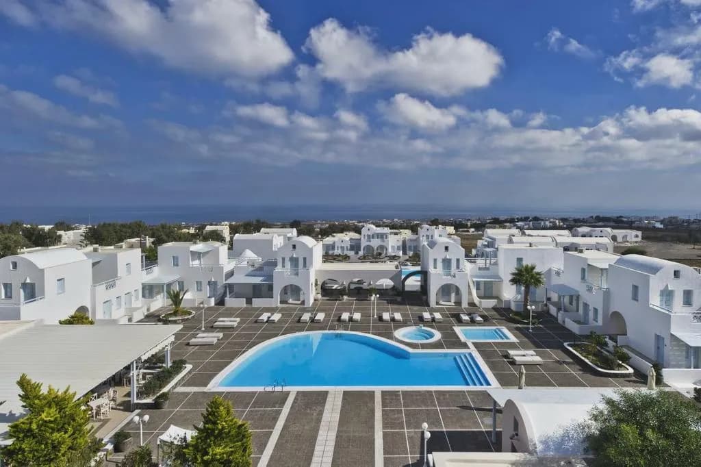General view, El Greco Resort, Santorini