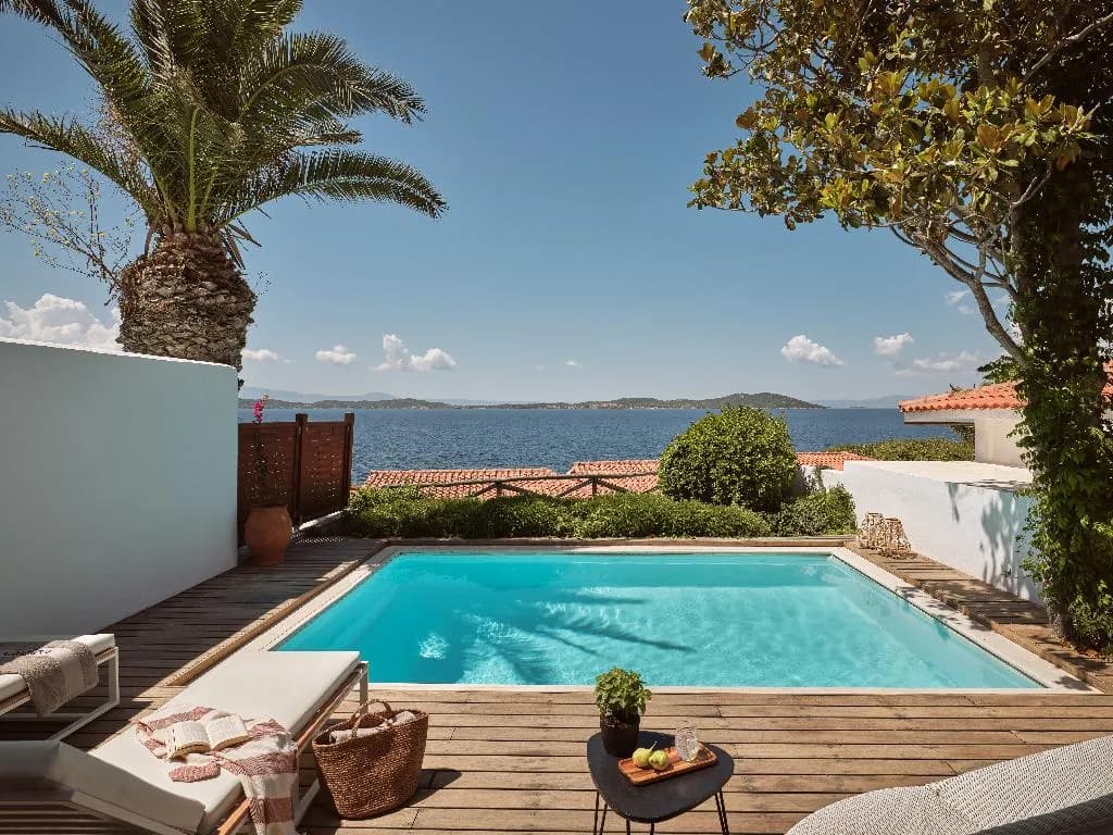 BUNGALOW SEA VIEW WITH PRIVATE POOL Room, Eagles Palace, Small Luxury Hotels Of The World, Thessaloniki