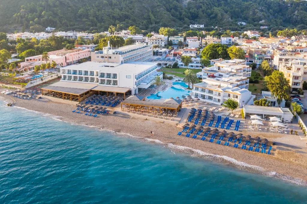 General view, Avra Beach Resort, Rhodes