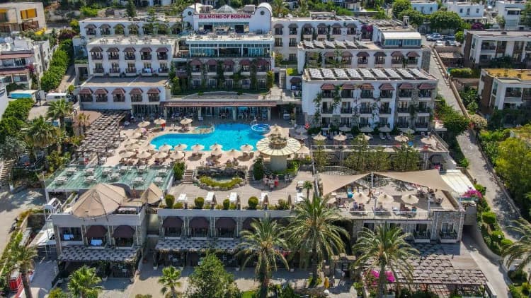 General view, Diamond of Bodrum Hotel, Bodrum