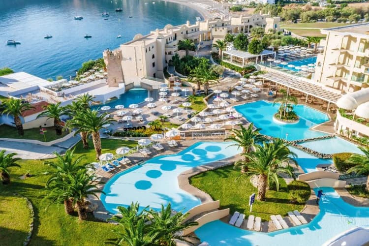 General view, Lindos Royal Resort, Rhodes