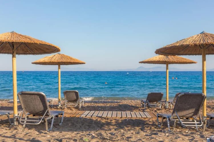 Beach, Akti Imperial Deluxe Resort & Spa Dolce by Wyndham, Rhodes