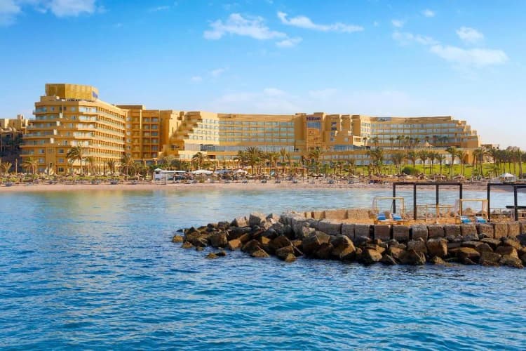 General view, Hilton Hurghada Plaza, Red Sea Riviera