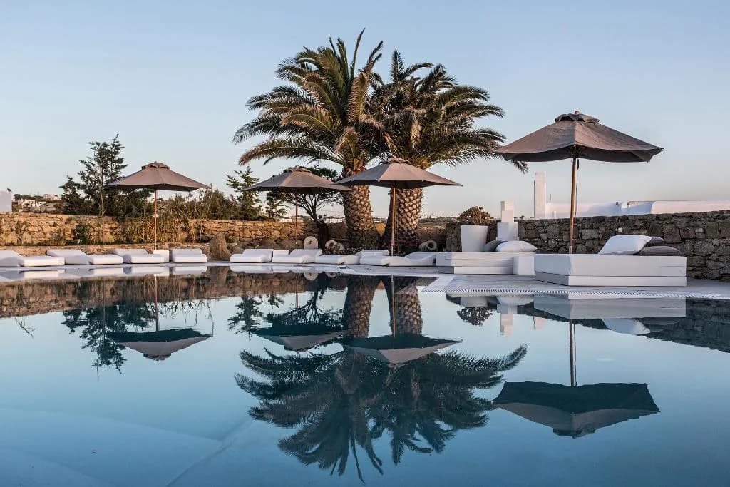 General view, Ostraco Suites, Mykonos