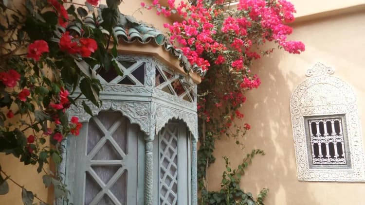 Lobby, Riad Armelle, Marrakech